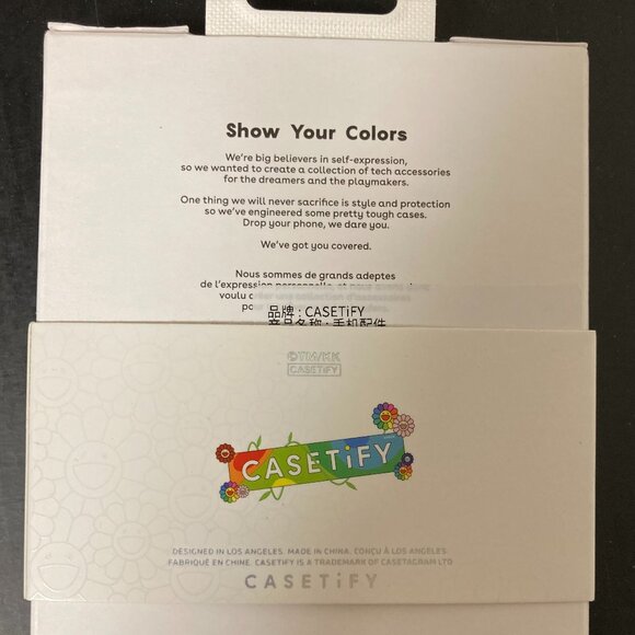 Takashi Murakami Casetify Snappy Cardholder Stand, Mirror finish, NEW authentic!